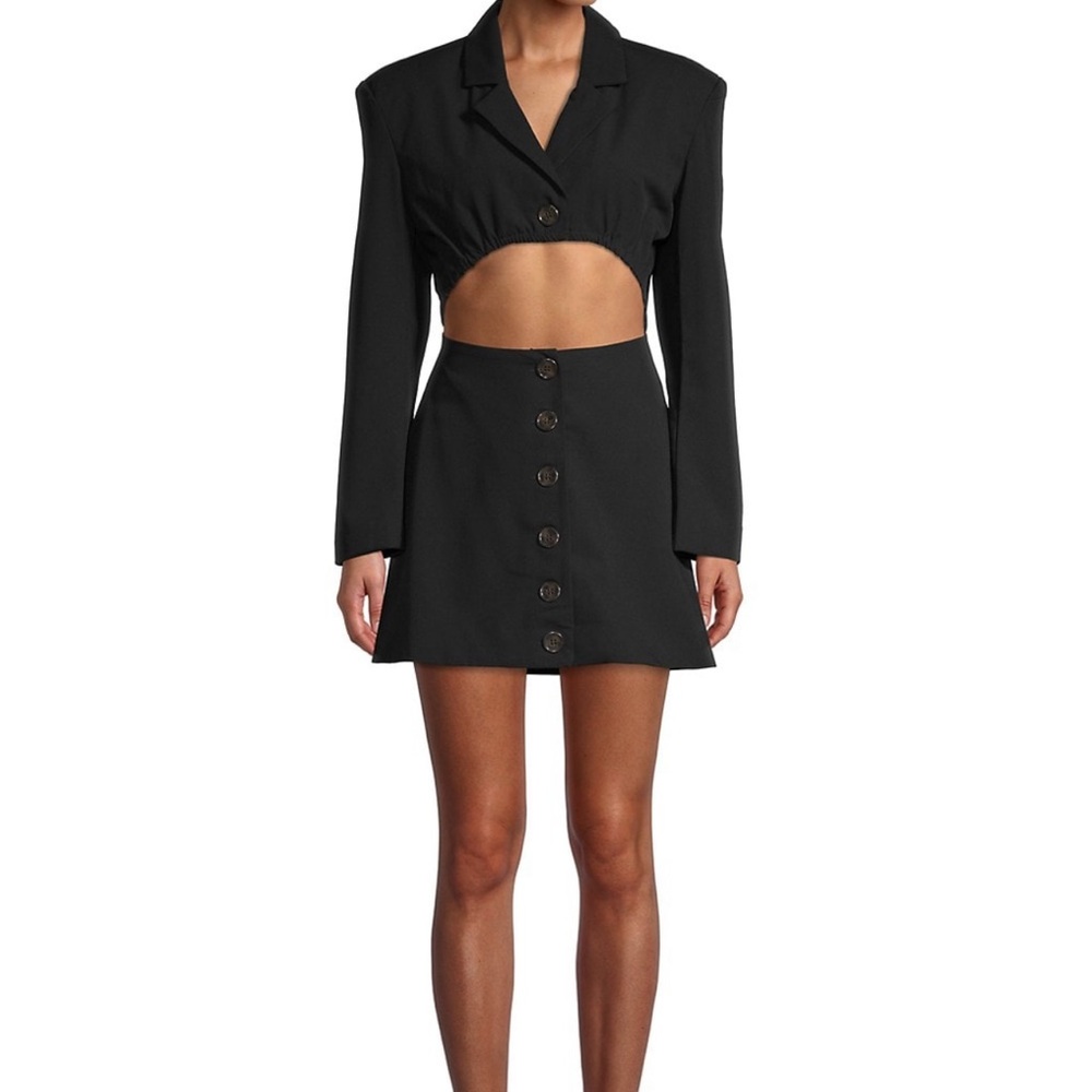 WeWoreWhat - Cut Out Blazer Dress